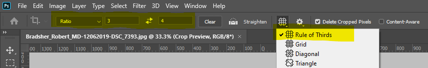 Provider image crop settings