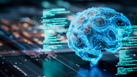 Artificial Intelligence Machine Learning Large Language Model Prompt Futuristic Technology